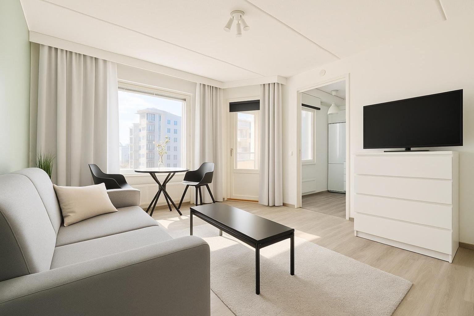 Tammer Huoneistot - City Suite 1 - Sauna, Balcony & Free Parking 坦佩雷 外观 照片