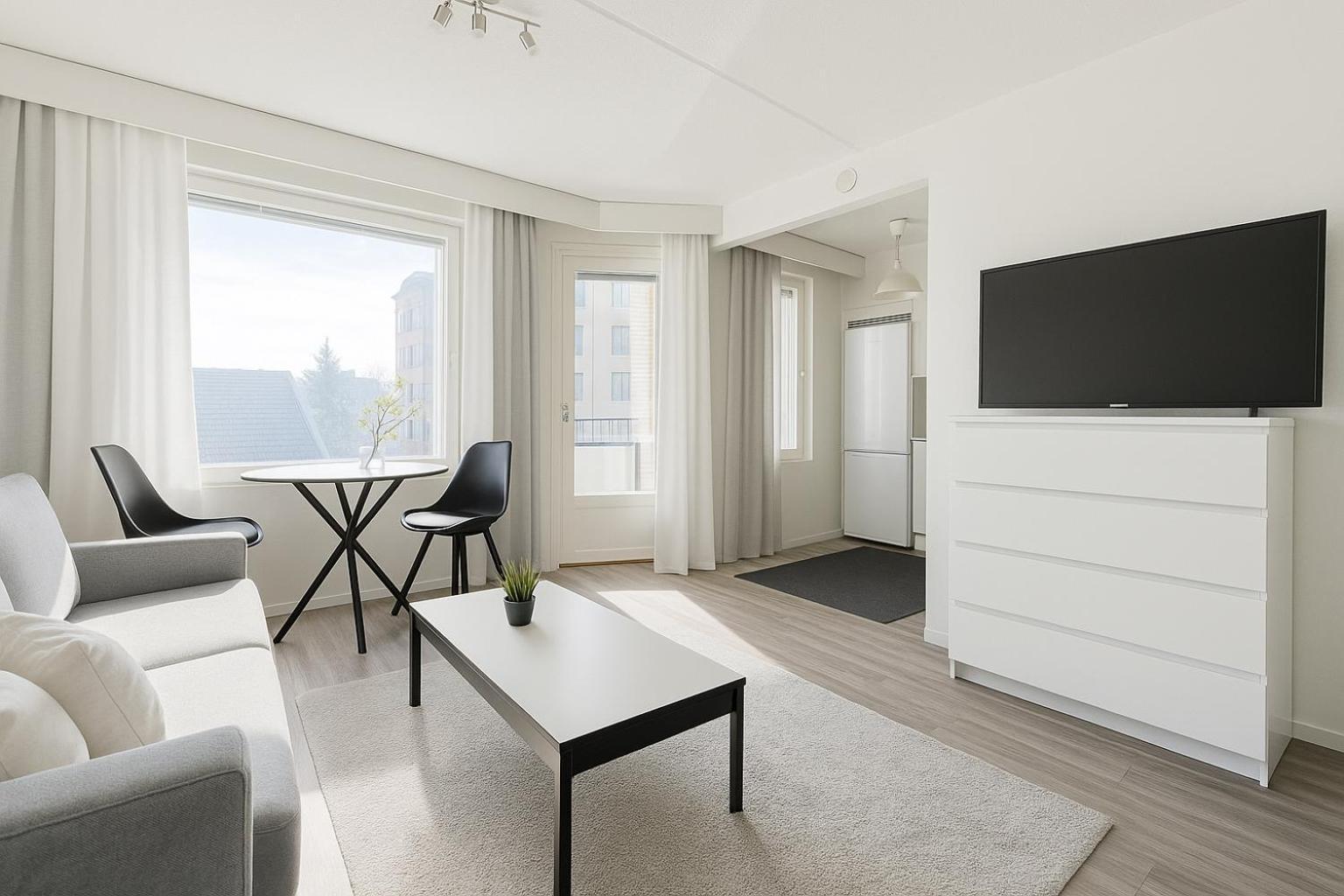 Tammer Huoneistot - City Suite 1 - Sauna, Balcony & Free Parking 坦佩雷 外观 照片